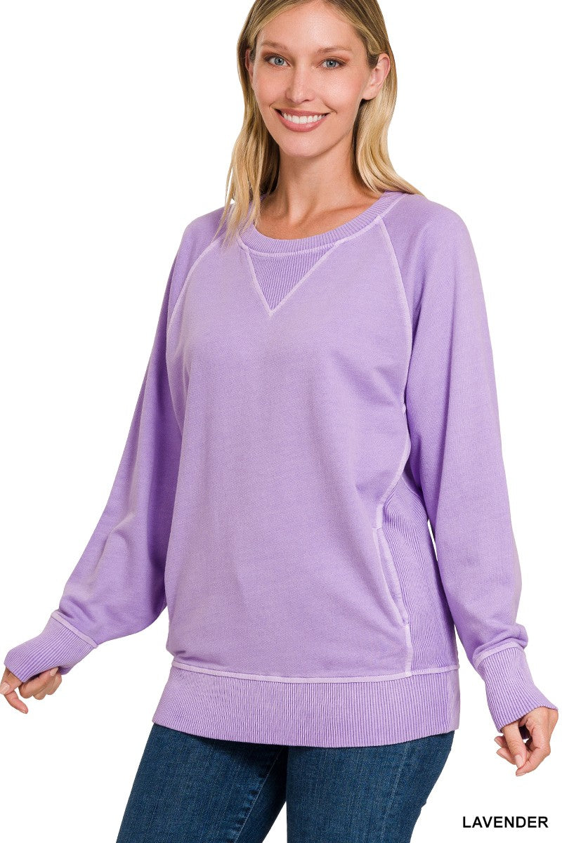 Pullover Crewneck with Pockets