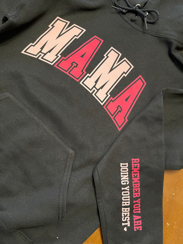 MAMA Hoodie- Black