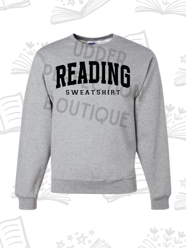 Reading Sweathshirt- Athletic Grey