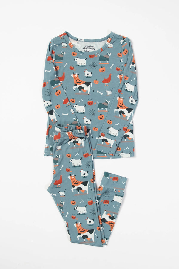 AFC | Trick or Treat Farm Animals 2 Piece Bamboo Jammies