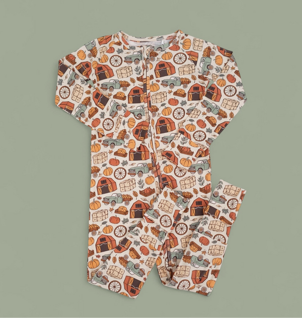 Hayride & Harvest Dream Infant Bamboo Jammies | Dream Big Co.