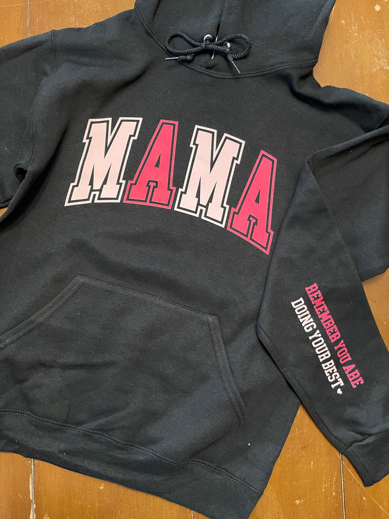 MAMA Hoodie- Black