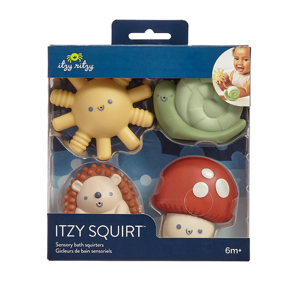 Itzy Ritzy | 4-Pack of Soft Bath Toys