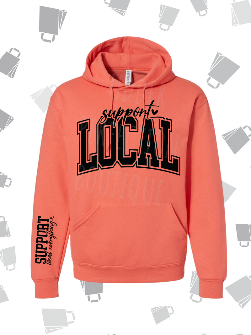 Support Local- Coral