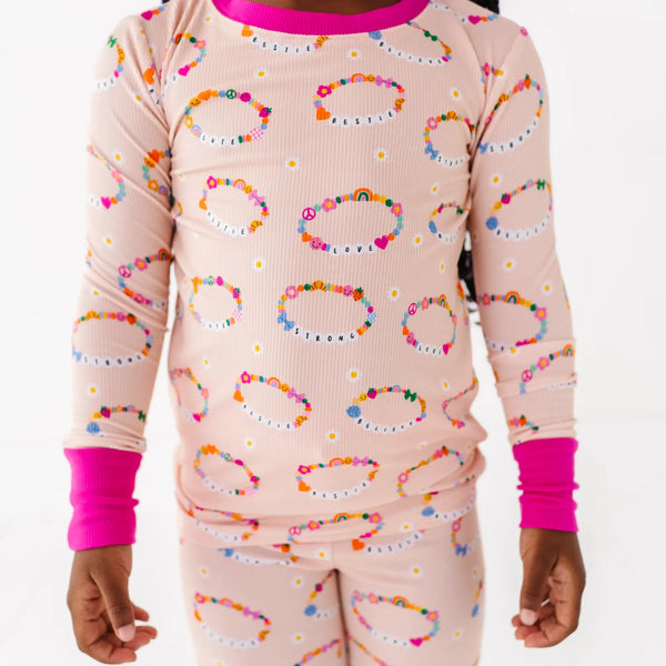 KIKI + LULU | In My Bestie Ribbed Toddler/Big Kid Pajama