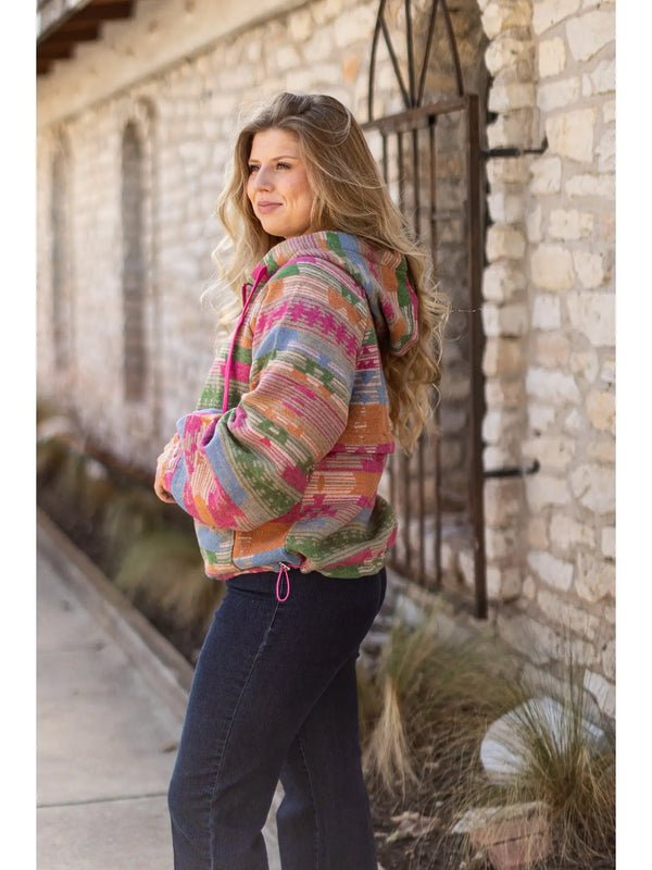 Aztec 1/4 Zip Sweatshirt