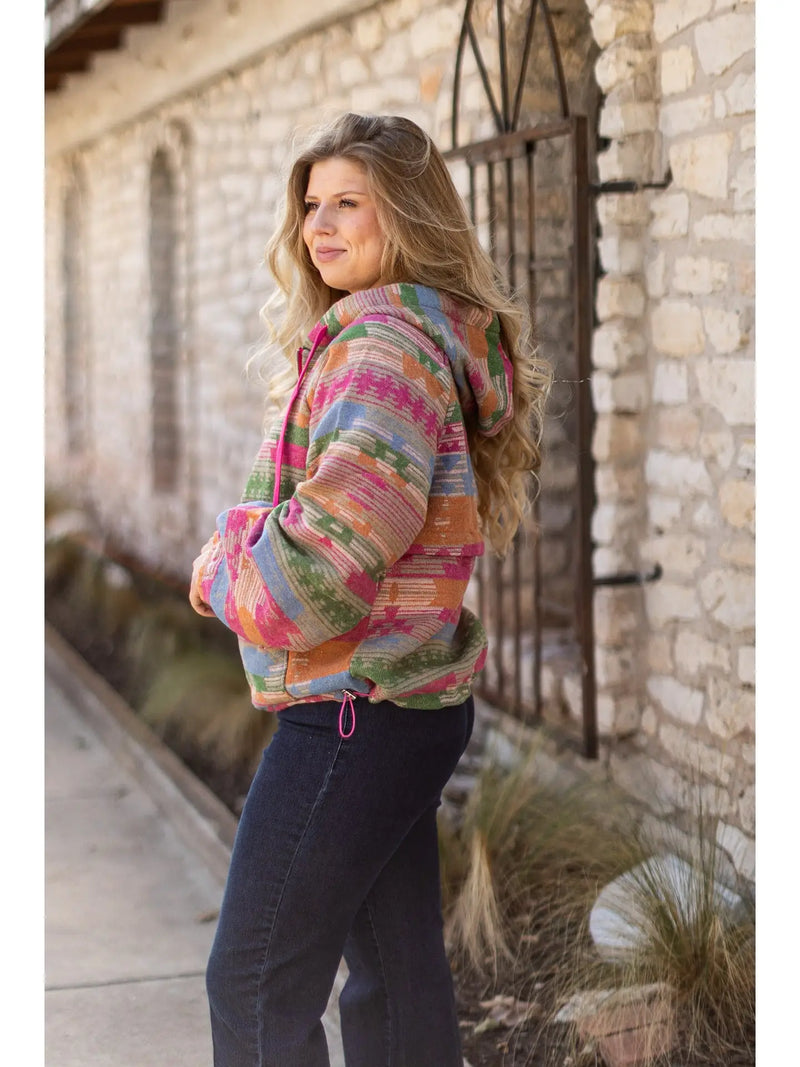 Aztec 1/4 Zip Sweatshirt