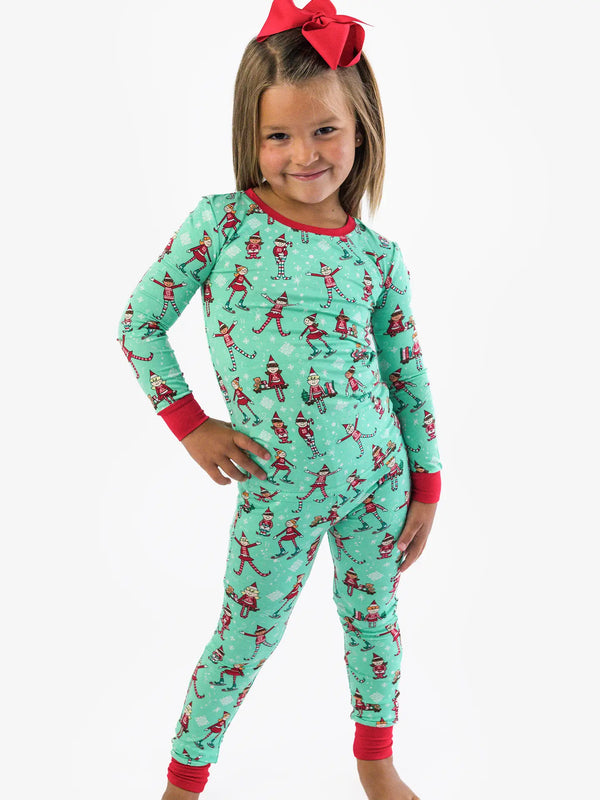 Elf Buddies 2 Piece Bamboo Jammies | Softsnooze