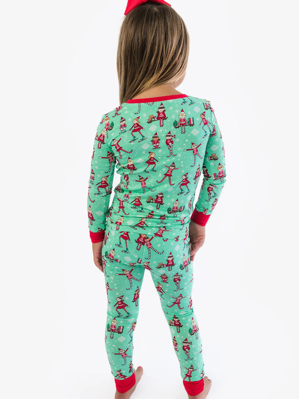 Elf Buddies 2 Piece Bamboo Jammies | Softsnooze