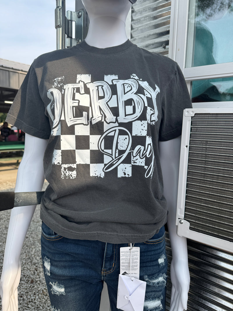 Derby Day Checkered- Pepper