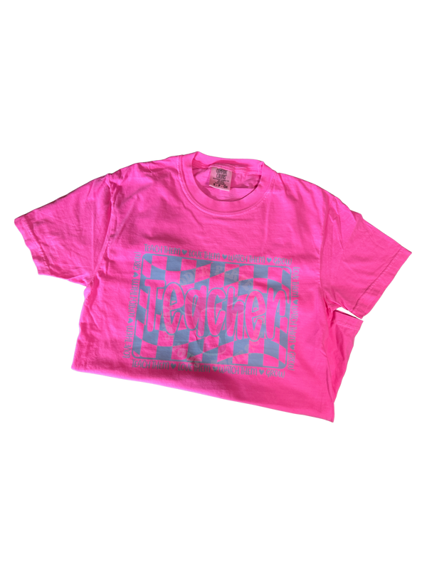 Teacher- Hot Pink
