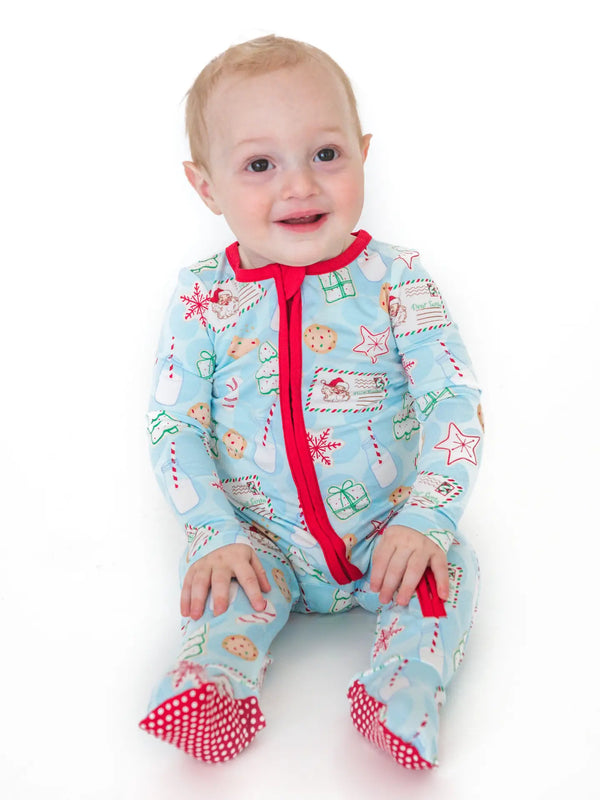 Santa Sweets Convertible Bamboo Jammies | Softsnooze