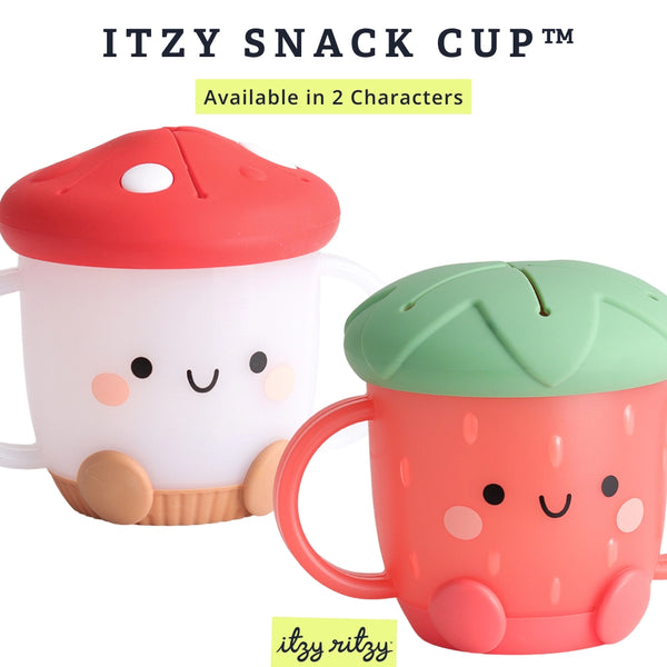 Itzy Ritzy | Snack Cups (Mushroom & Strawberry)