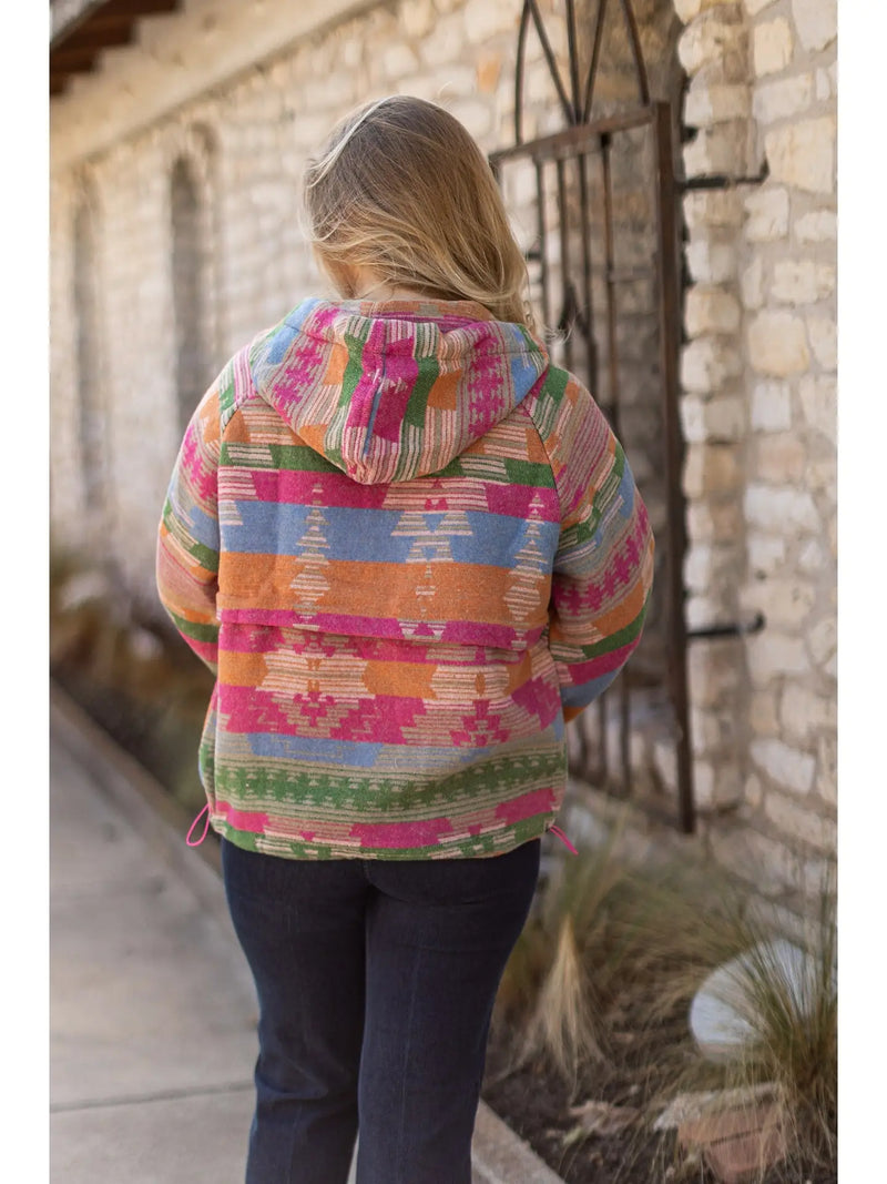 Aztec 1/4 Zip Sweatshirt