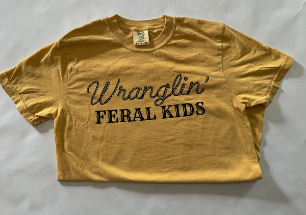 Wranglin' Feral Kids- Mustard