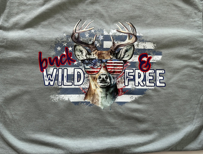 Buck Wild & Free- Granite