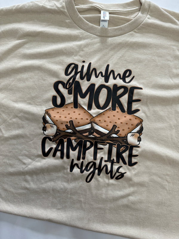 Gimme S'More Campfire Nights- Sandstone