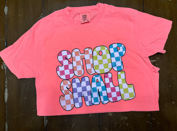 Shop Small-Neon Red Orange