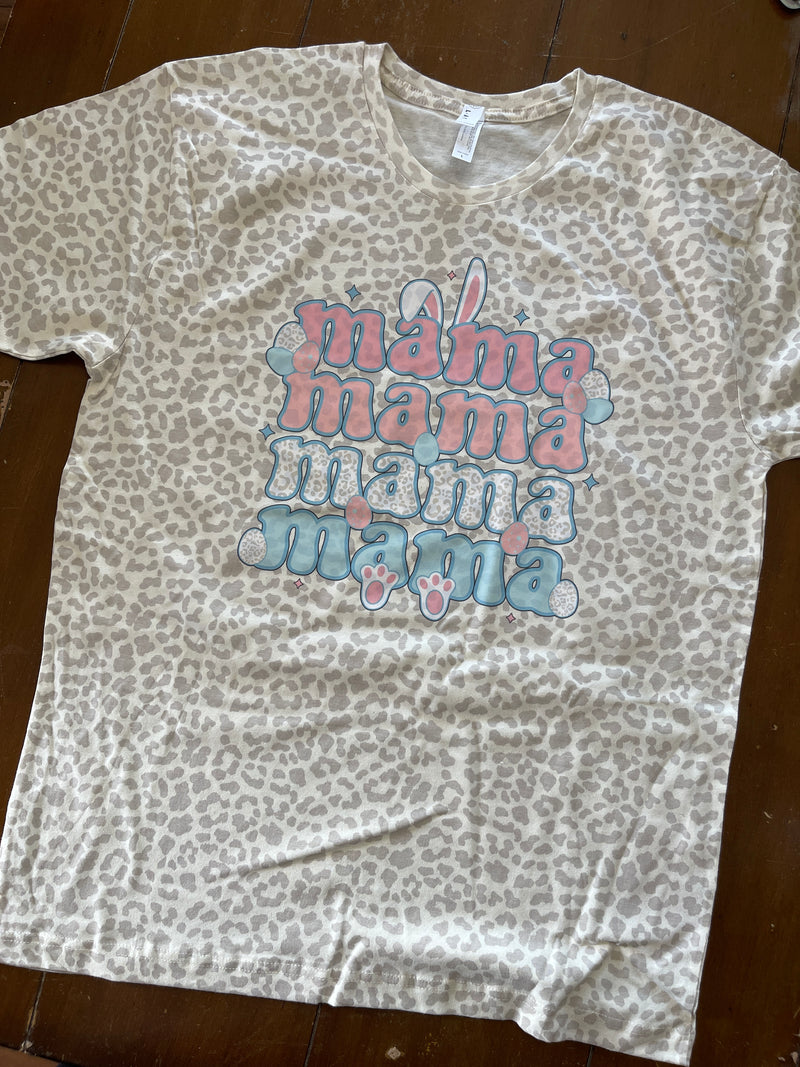 Mama Repeat- Tan Cheetah