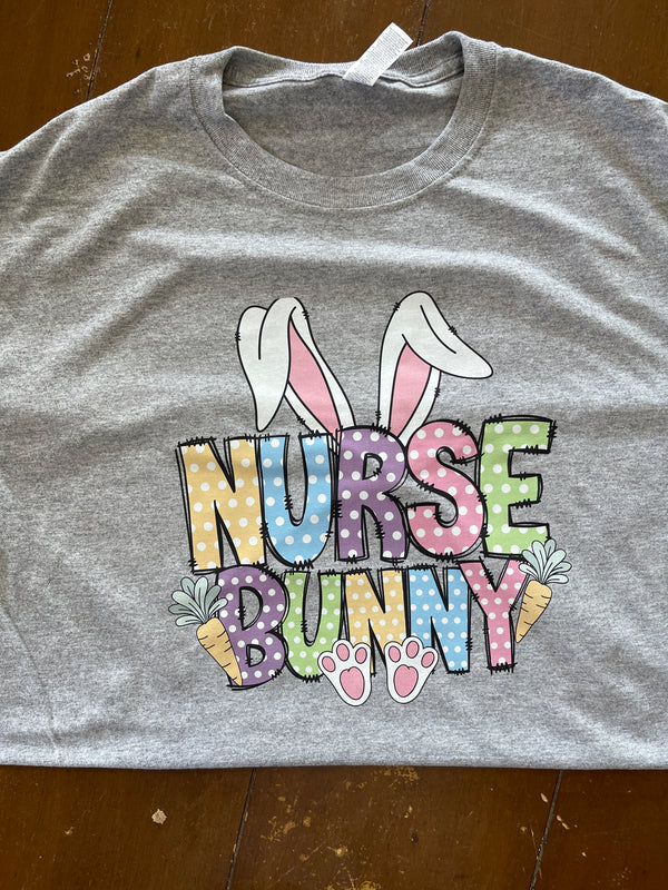 Nurse Bunny- Grey