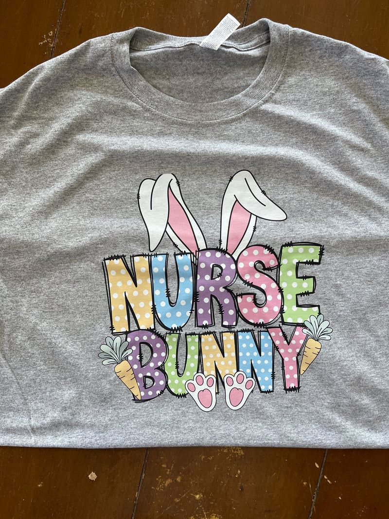 Nurse Bunny- Grey