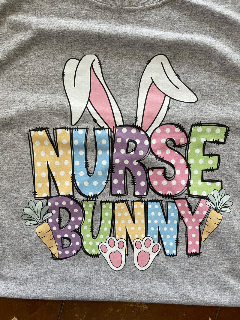 Nurse Bunny- Grey