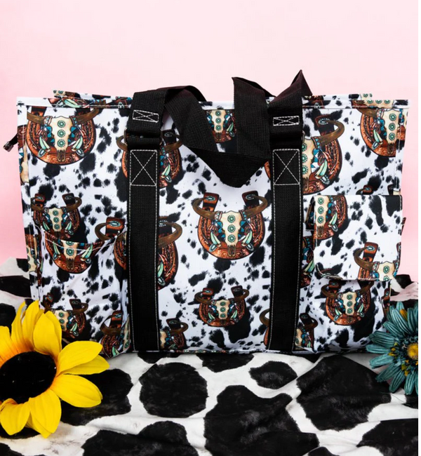 Corpus Cow Organizer Tote