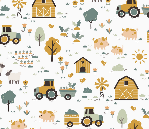 Farm Friends Bamboo Jammies
