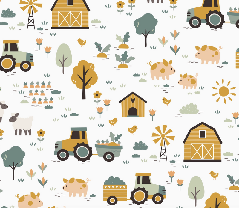 Farm Friends Bamboo Jammies