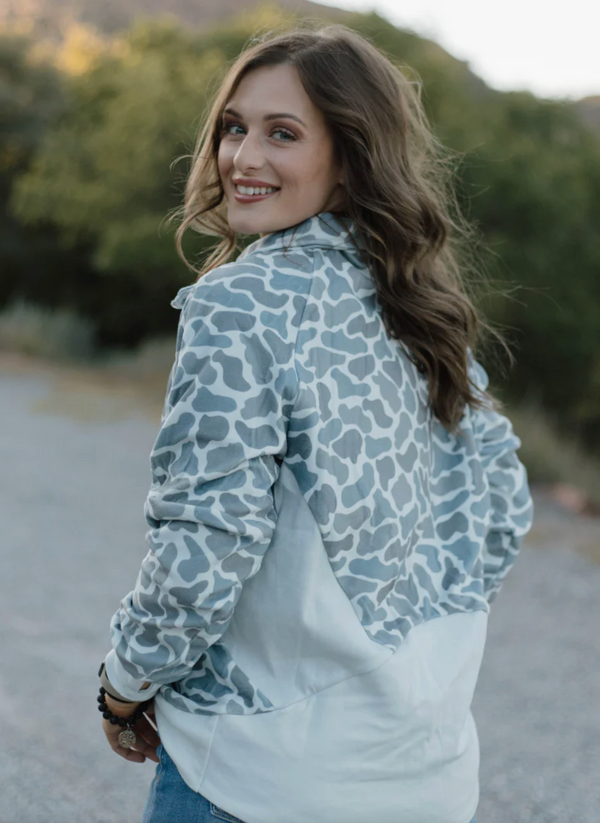 Nothing In My Way Camo Pullover