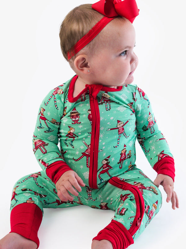 Elf Buddies Convertible Bamboo Jammies | Softsnooze
