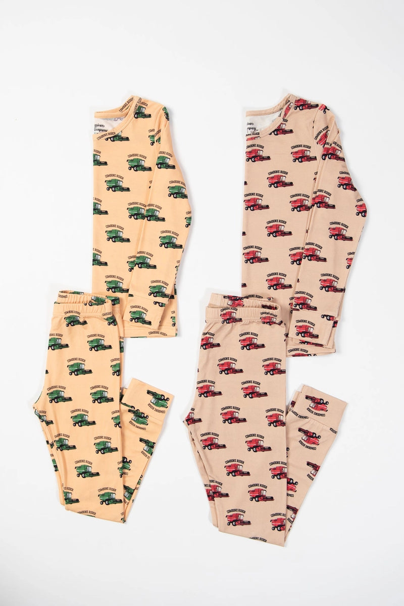 AFC | Red & Green Combine 2 Piece Bamboo Jammies