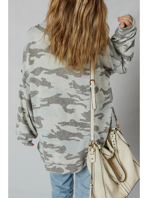 Retro Camo Lightweight Top