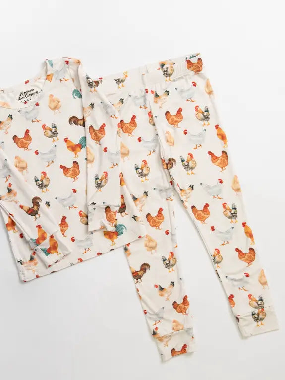 AFC | Chicken Toddler Bamboo Pajamas