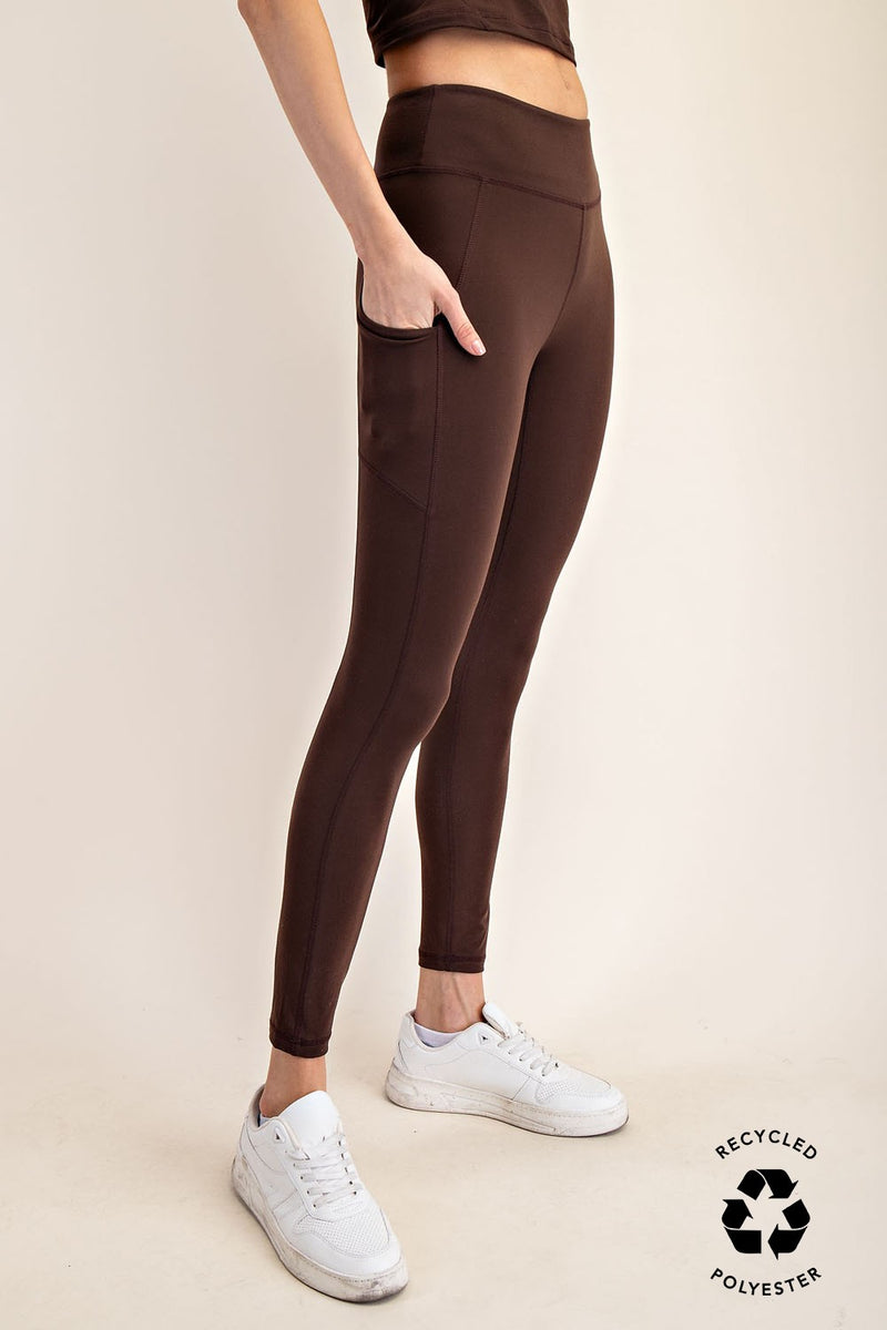 Basic Butter Soft Leggings with Pockets