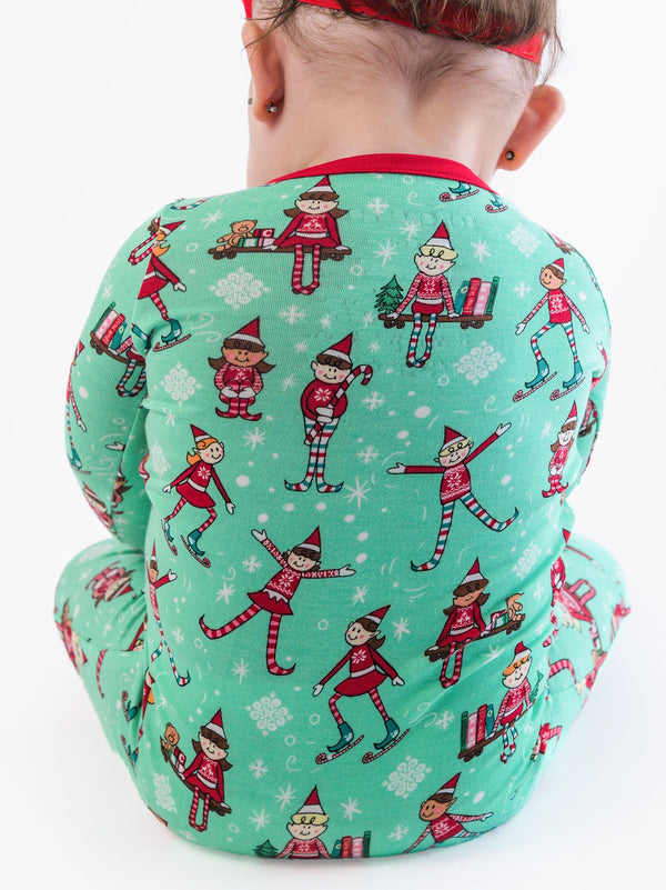 Elf Buddies Convertible Bamboo Jammies | Softsnooze