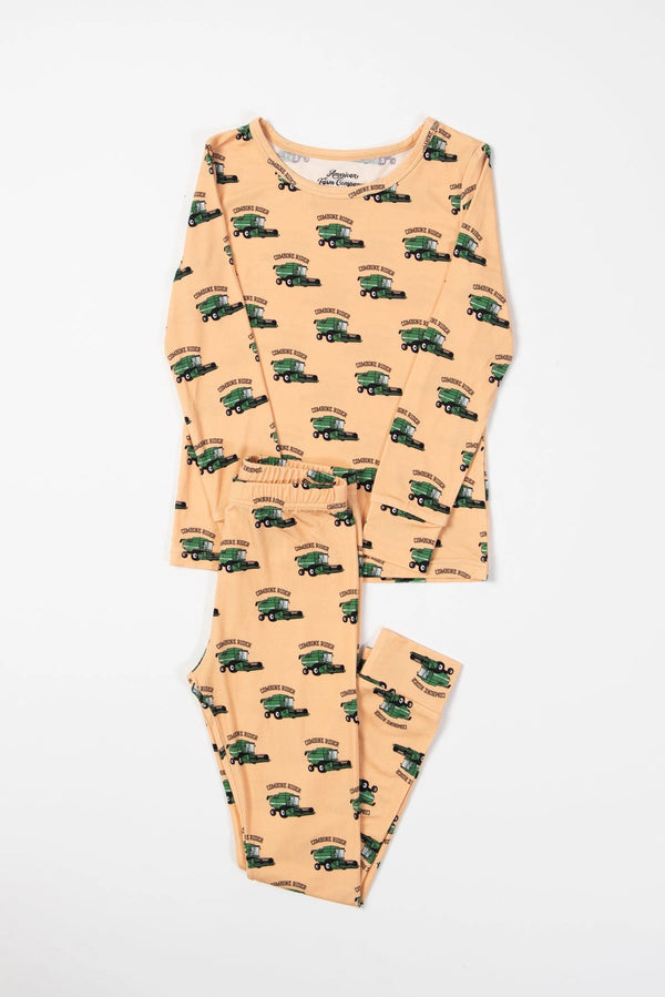 AFC | Red & Green Combine 2 Piece Bamboo Jammies