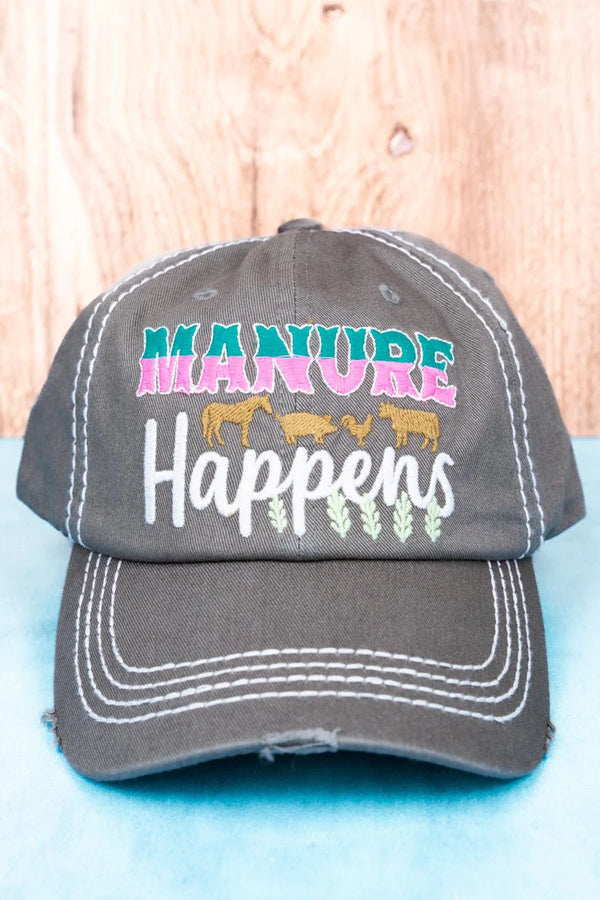 Manure Happens Hat