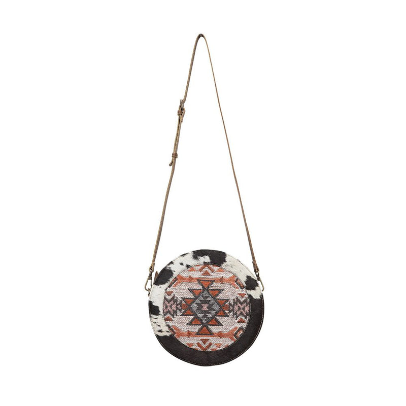 Boho Pink Round Bag