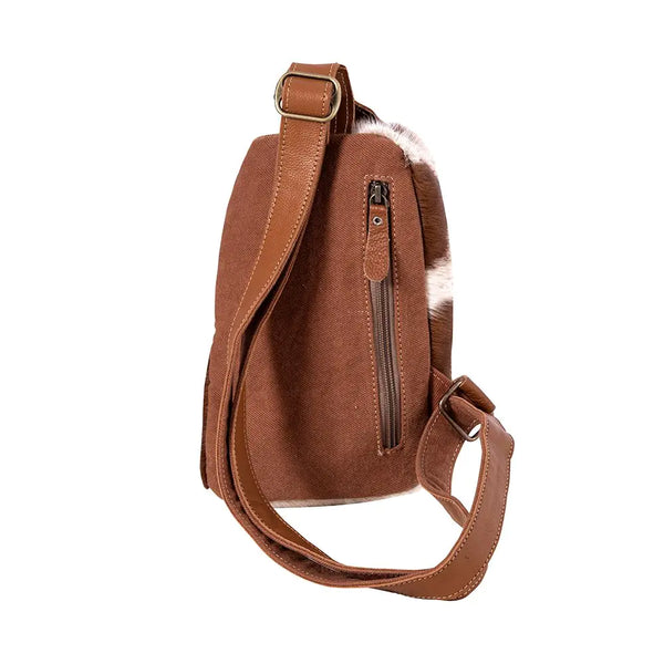 Robnette Ranch Fanny-Pack Caramel & White