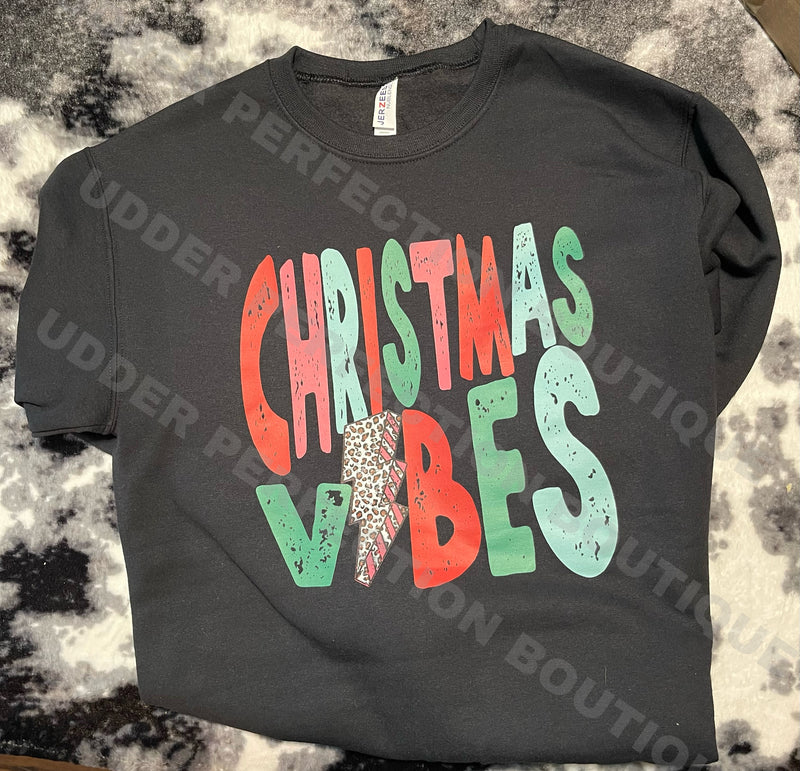 Christmas Vibes- Crewneck