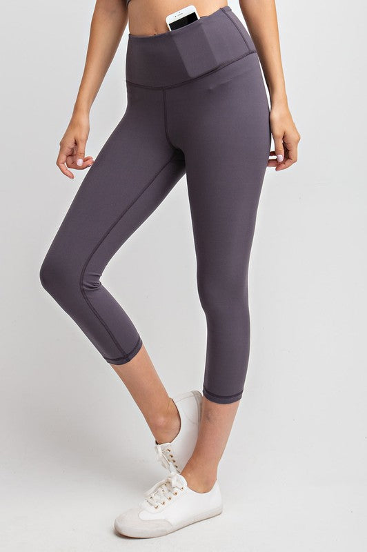 Capri Length Yoga Pants with Pockets (2 Options)