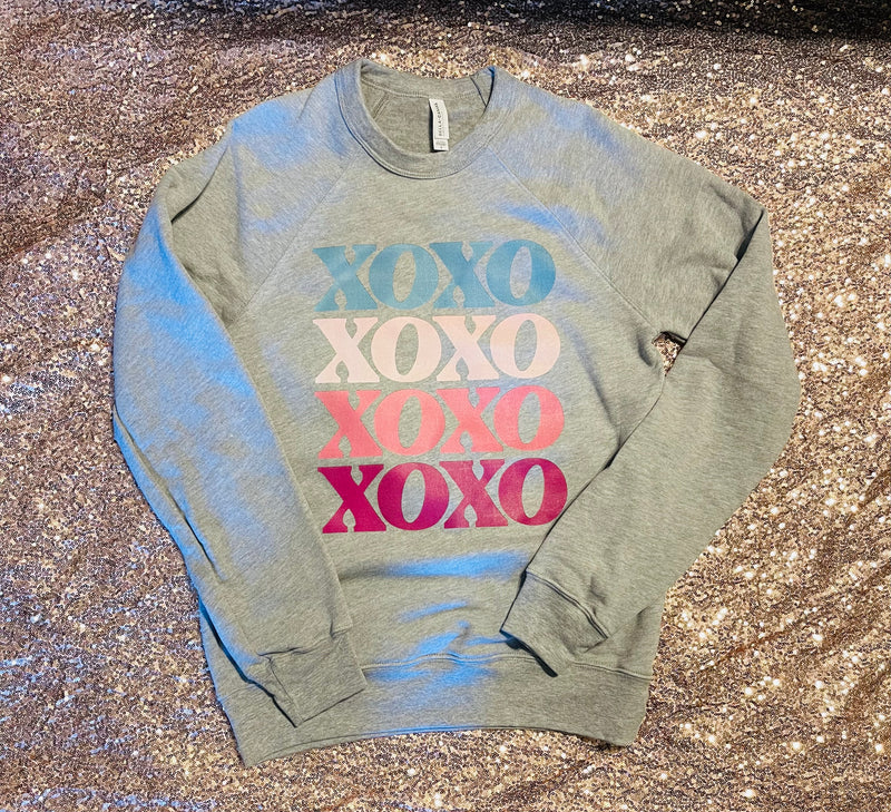 XOXO Crewneck - Grey