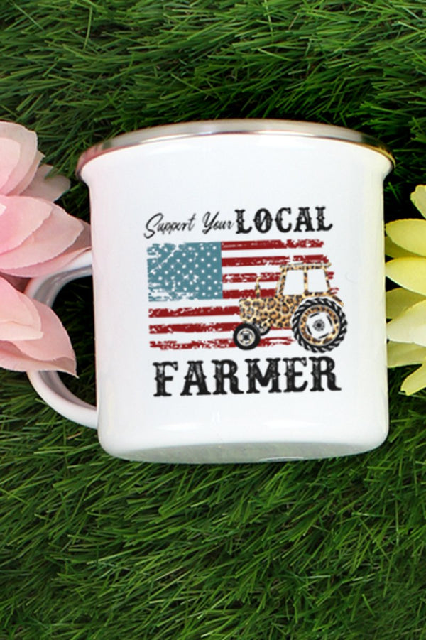 Support Your Local Farmer Campfire Mug