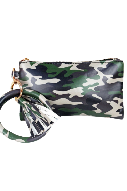 Army Camo Bangle Wristlet