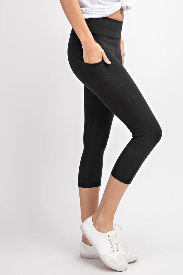 Capri Length Yoga Pants with Pockets (2 Options)