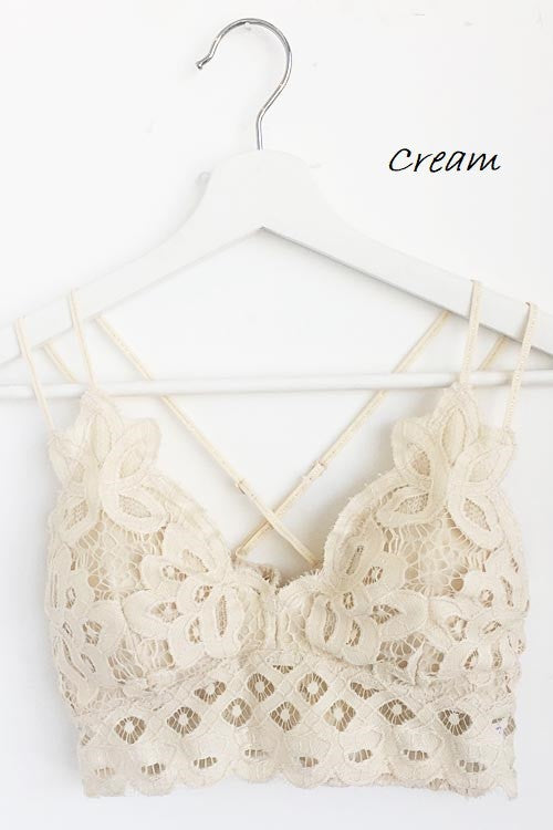 Beautiful Crochet Lace Bralette (4 Options)