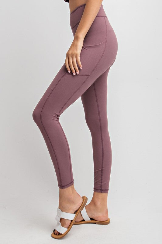 Butter Leggings with Side Pockets (3 Options)