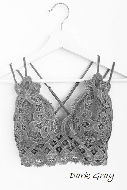 Beautiful Crochet Lace Bralette (4 Options)