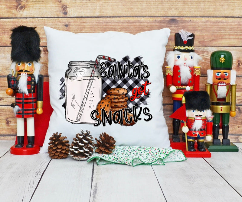 Santa's Got Snacks Pillow CASE